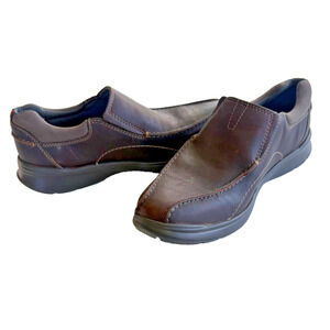 Collection by Clarks Shoes Mens 12M Cotrell Step Loafers Brown Casual 26119614